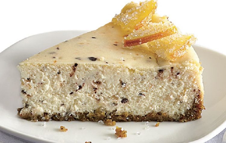 Cheesecake de Cannoli com Chocolate e Laranja